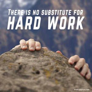 Hard Work Pays Off. Motivational Quotes.