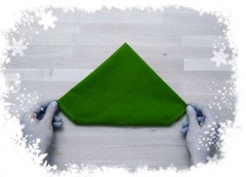 Amaze Your Guests With Legendary Fold. Christmas Tree Folding Tutorial.