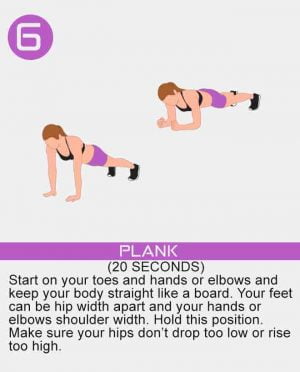 Ab Workout For Women With No Equipment. The Gym At Home.