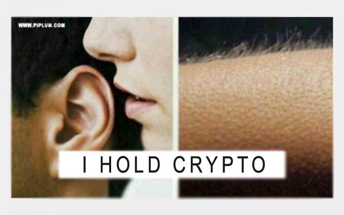 crypto hearing meme