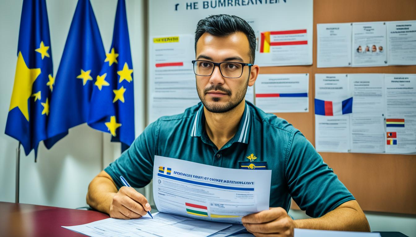 Bruneian citizens work visa Europe application process