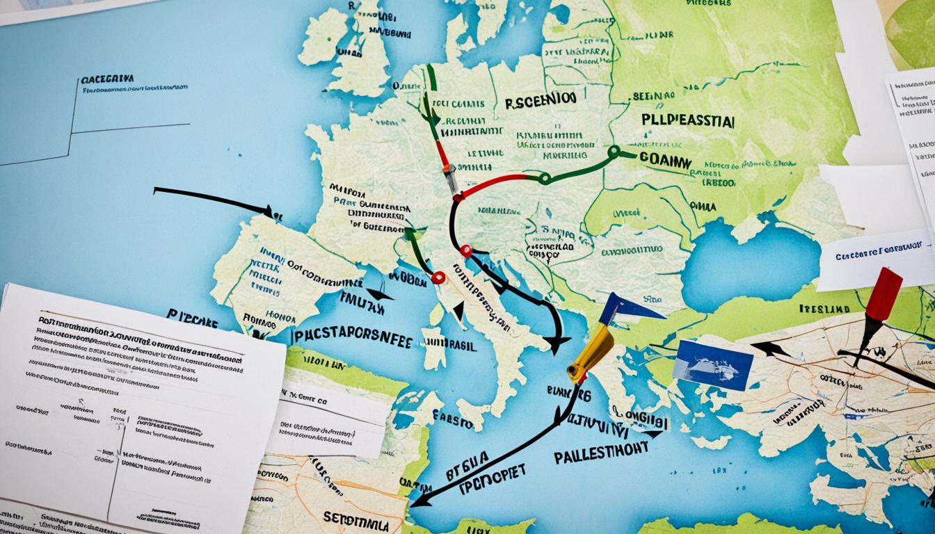 Palestine migration guidelines in Europe